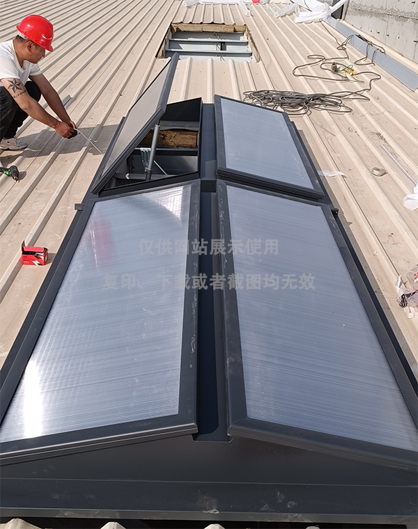 兰州王老吉生产车间西乡排烟天窗