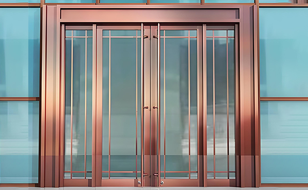 西乡玻璃地弹门